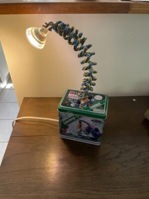 Lampe af dåse - med spot